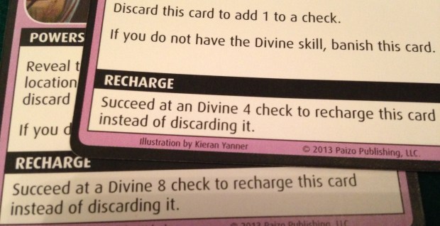 Spells can be recharged