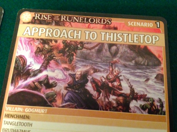 Approach to Thistletop