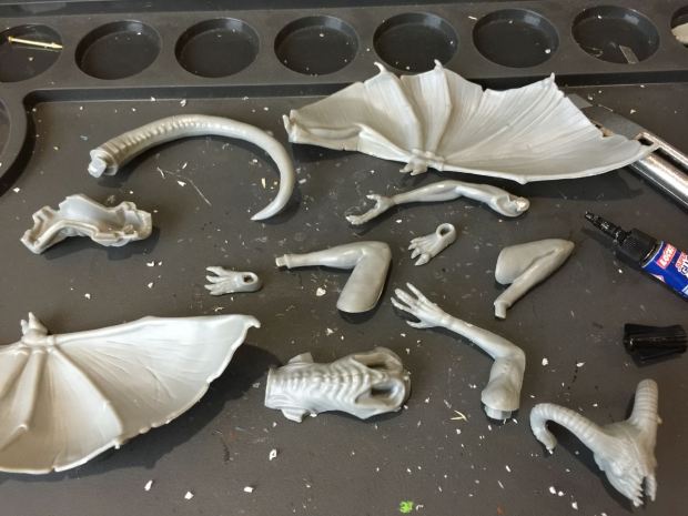 I am sure the Harbinger will be very impressive when it is done, but it has a lot of pieces.