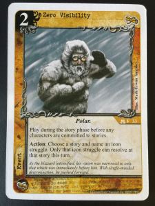 Zero Visibility limits a story to one struggle, which we will probably always choose to be investigation.