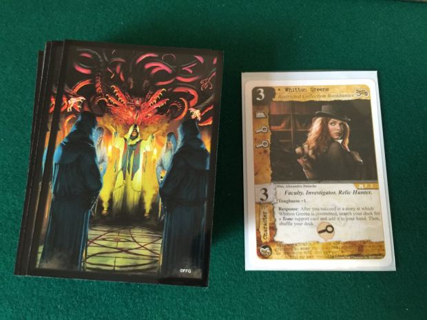 I put my MU explorers deck in the 'summoning' sleeves. These probably should be used for my Silver Twilight deck.