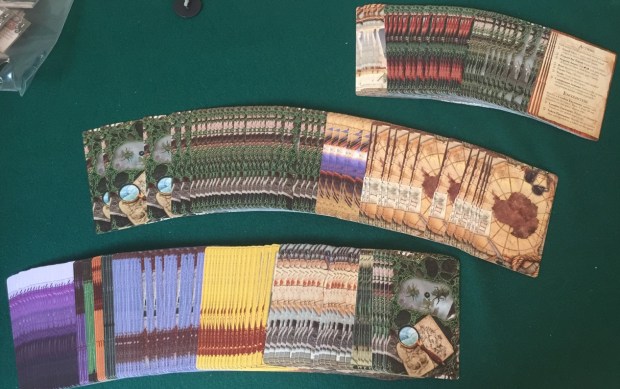 A million additional cards. More encounter cards for all the locations, more items, spells, conditions, artifacts, more mysteries for the existing ancient ones and all the stuff for the new ones. And more I forgot.